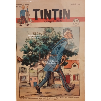 مجله تن تن بلژیک (شماره 33 - 1948)