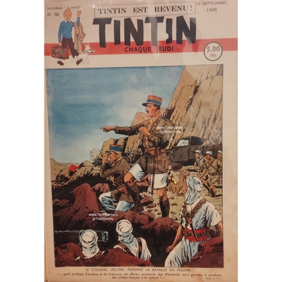 مجله تن تن بلژیک (شماره 38 - 1948)