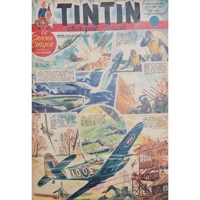 مجله تن تن فرانسه (شماره 174 - 1952)